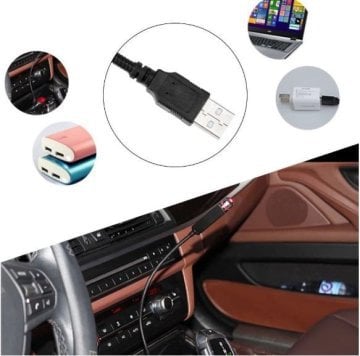 USB Led Lazer Atmosfer Animasyon Işığı Projektörü
