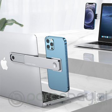 ALLY Sürgülü Manyetik Laptop Telefon Tutucu Monitör Standı