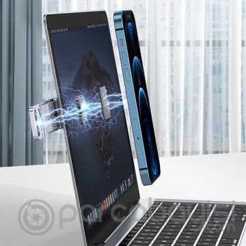 ALLY Sürgülü Manyetik Laptop Telefon Tutucu Monitör Standı