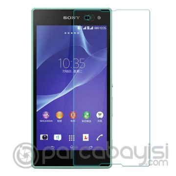 Sony Xperia C3 Kırılmaz Cam Ekran Koruyucu
