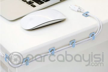 Ally 18 Parça Mini Kablo Düzenleyici Set