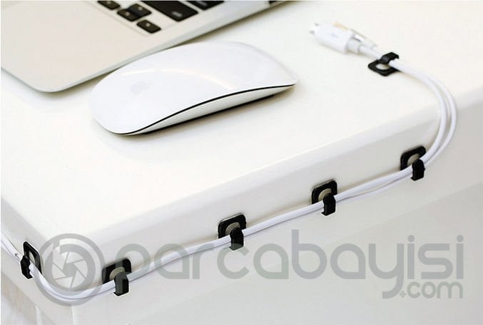 Ally 18 Parça Mini Kablo Düzenleyici Set
