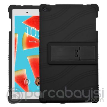 Lenovo Tab 4 8 (tb-8504 Standlı Silikon Kılıf Ultra Koruma Kılıf