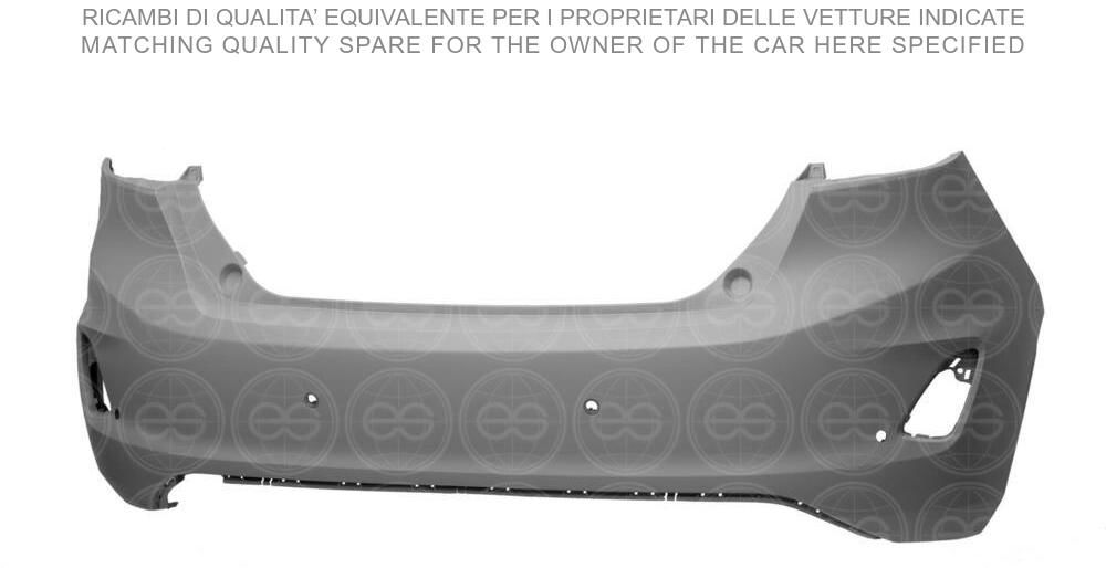 TAMPON ARKA 4 SENSÖRLÜ ASTARLI FORD FIESTA VII 2017> | H1BB17906C1EXWAA | H1BB17906C1EXWAA