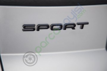 Sport Siyah Metal 3D Amblem Logo Sticker Orjinal Style