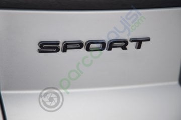 Sport Siyah Metal 3D Amblem Logo Sticker Orjinal Style