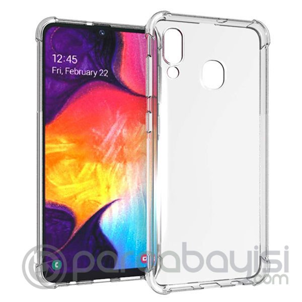 Ally Sm Galaxy A40 Anti-Drop Darbe Emici Silikon Kılıf