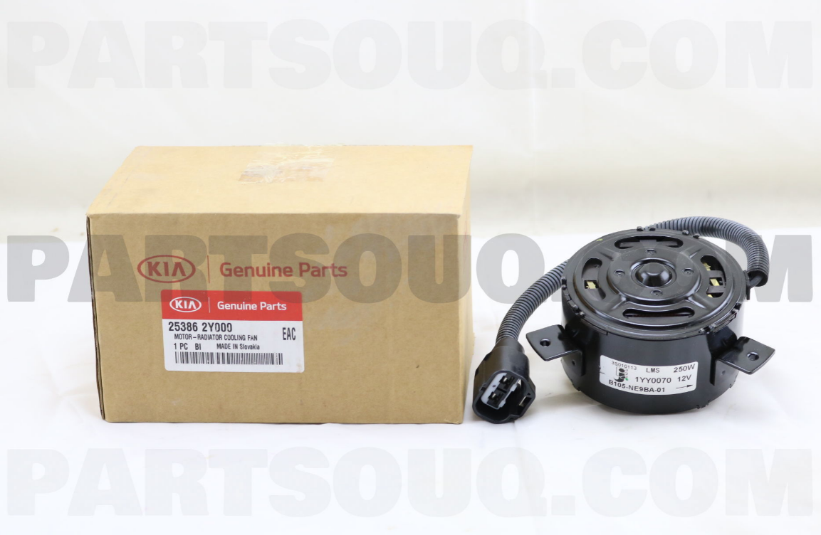 Kia Sportage Radyatör Fan Motoru Orjinal | 253862Y000