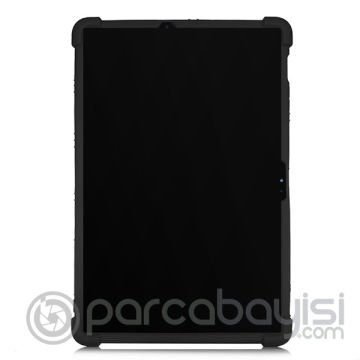ALLY Galaxy Tab S8 Plus S7 Plus S7 FE T970 T975 Kılıf 12.4 inç Standlı Silikon Kılıf