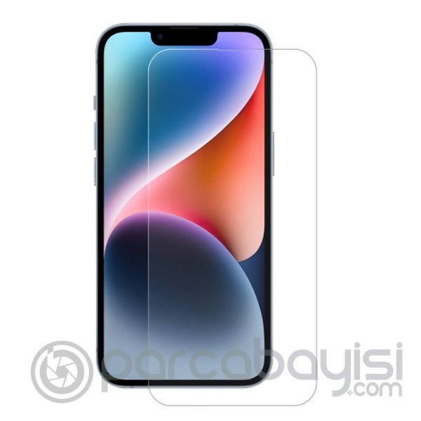 ALLY iPhone 14 6.1inç Tempered Kırılmaz Cam Ekran Koruyucu