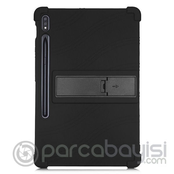 ALLY Galaxy Tab S8 S7 T870 -  T875 11 inç Standlı Silikon Kılıf