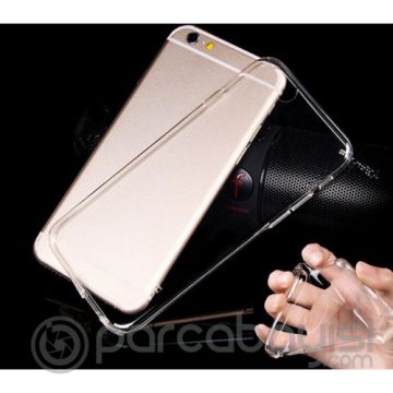 İPhone 6S İPhone 6 Şeffaf Soft Ultra İnce Silikon Kılıf