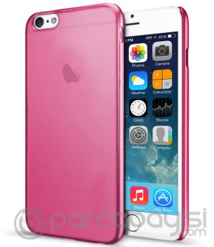İPhone 6S İPhone 6 Şeffaf Soft Ultra İnce Silikon Kılıf