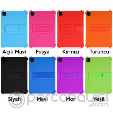 ALLY iPad Air 4 10.9 İnç Standlı Silikon Kılıf
