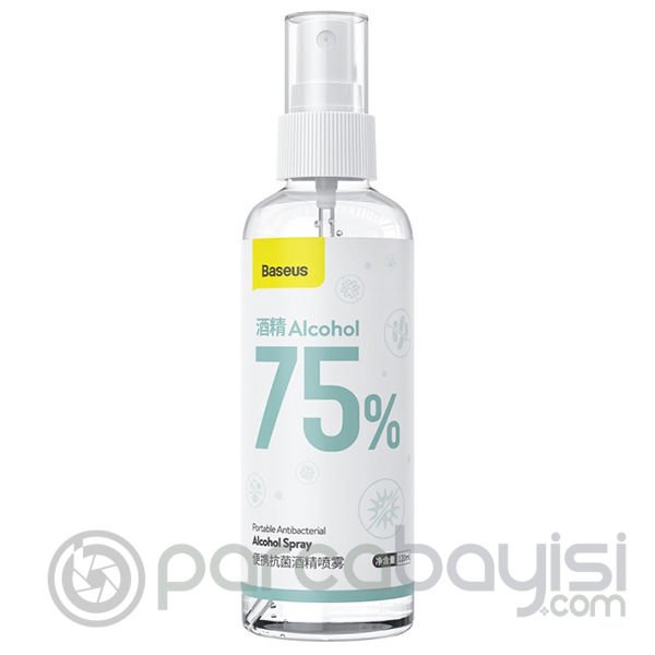 Baseus Lets Go Portable %75 Alkol Bazlı Cerrahi El Dezenfektanı 120 ml