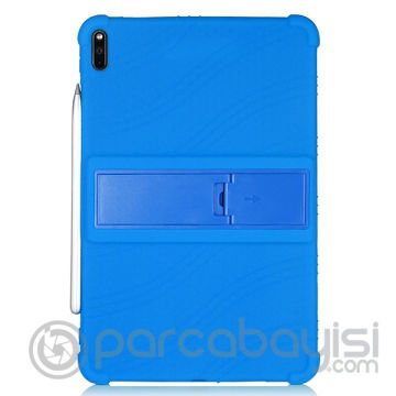 ALLY Huawei MatePad Pro 10.8 İnç Standlı Silikon Kılıf