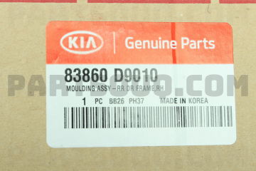Kia Sportage Arka Kapı Sağ Cam Çıtası Orjinal | 83860D9010