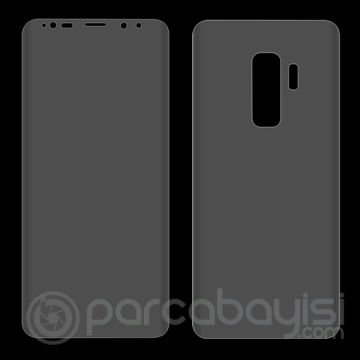 Gor Galaxy S9+plus 3d Ön Arka Darbe Emici Full Pet Koruyucu