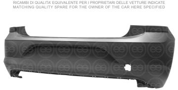 TAMPON ARKA  ASTARLI VOLKSWAGEN POLO 2017> | 2G6807421GRU | 2G6807421GRU