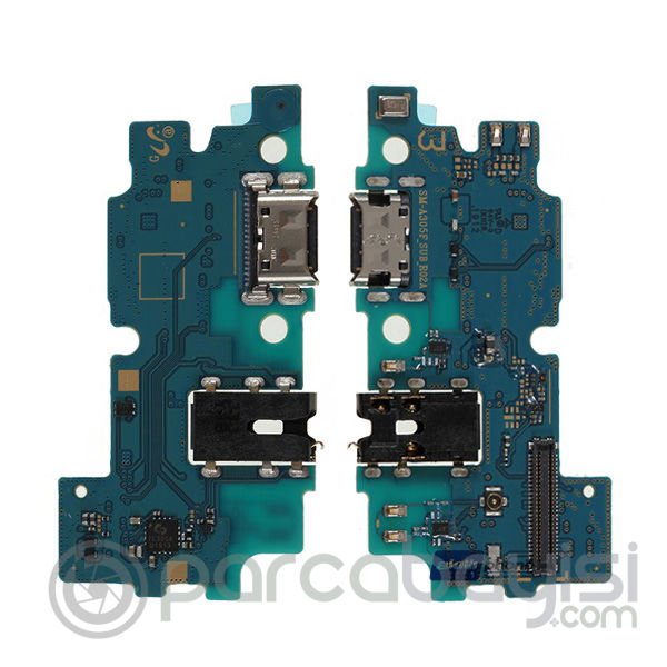 Samsung Galaxy A30 SM-A305F Şarj+Kulaklık Soket Mikrofon Bordu