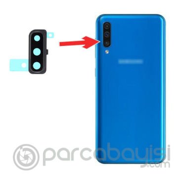 Samsung Galaxy A50 SM-A505 Full Kamera Lens Çerçeve