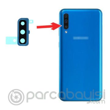 Samsung Galaxy A50 SM-A505 Full Kamera Lens Çerçeve