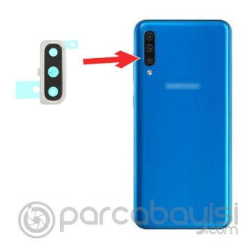 Samsung Galaxy A50 SM-A505 Full Kamera Lens Çerçeve