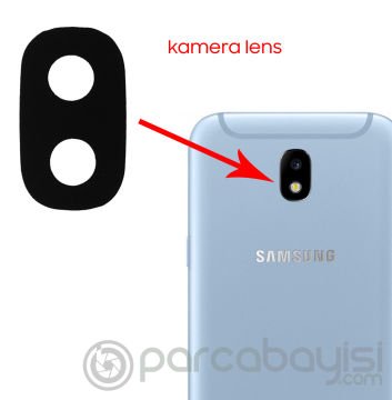 Galaxy J330 J3 2017, J530 J5 2017 ,J730 J7 2017 İçin Kamera Lens Kapak