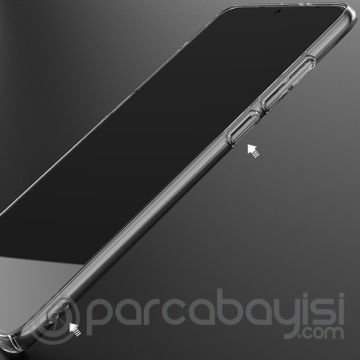 Xiaomi Mi A3 CC9E  Ultra Slim Fit Şeffaf Silikon Kılıf