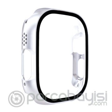 Ally Apple Watch Ultra 49mm için Hard PC Full Koruma Sert Armor Zırh Kılıf
