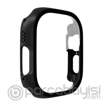 Ally Apple Watch Ultra 49mm için Hard PC Full Koruma Sert Armor Zırh Kılıf