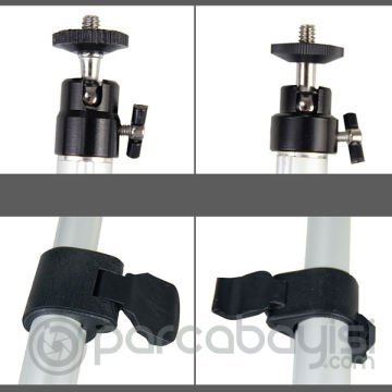 Ally 45cm Ergonomik Cep Telefonu ve Kamera Tripod Stand