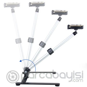 Ally 45cm Ergonomik Cep Telefonu ve Kamera Tripod Stand