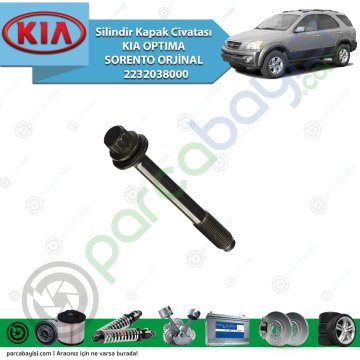 Silindir Kapak Civatası Kia Optıma Sorento Orjinal | 2232038000