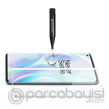 Oneplus 8 Pro Full Uv Liquid+uv Işık 3D Kırılmaz Cam Ekran Koruyucu
