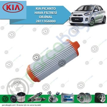 Kia Pıcanto Hava Filtresi Orijinal | 28113G6000