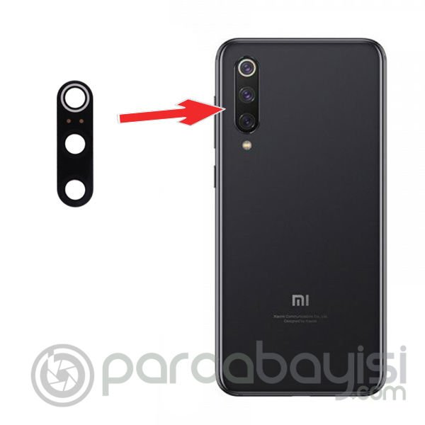 Xiaomi Mİ9- Mİ 9SE  Arka Kamera Lens Cam