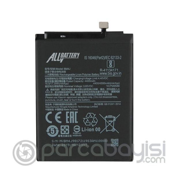 Xiaomi Redmi Note 8 PRO  BM4J Batarya Pil
