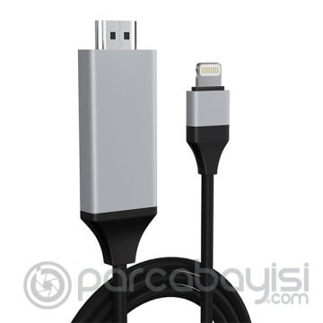 ALLY iPhone Lightning to HDMI Dönüştürücü Kablo 2M