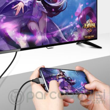 ALLY iPhone Lightning to HDMI Dönüştürücü Kablo 2M