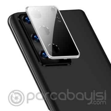 Huawei P40 Kamera Koruma Cam+ Metal Lens full Set Birleşik