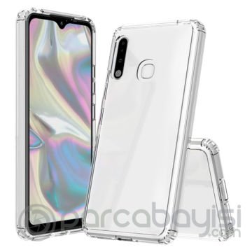 Ally SM Galaxy A70e Anti-Drop Darbe Emici Silikon kılıf Shockproof kılıf