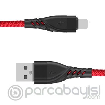 ALLY QC3.0 USB To İPhone Lightning Hızlı Şarj Kablosu