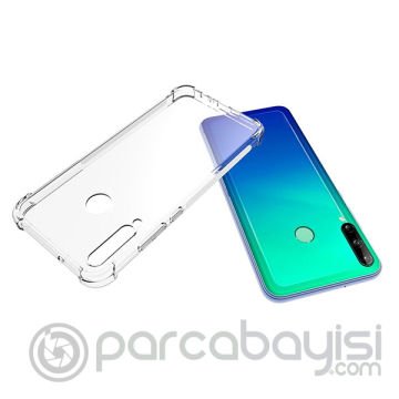Huawei P40 Lite E Anti-Drop Darbe Emici Silikon kılıf Shockproof kılıf