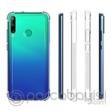 Huawei P40 Lite E Anti-Drop Darbe Emici Silikon kılıf Shockproof kılıf