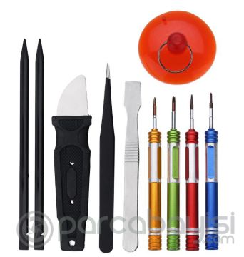 Jiafa Jf-87910 Parça İphone İçin Tornavida Ve Tamir Seti