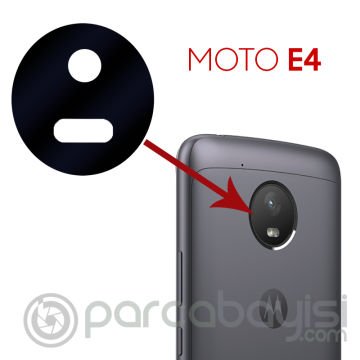 Motorola Moto E4 Kamera Lens Kapak