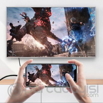 ALLY USB-C input HDMI output 4K Dönüştürücü Adaptör 60Hz