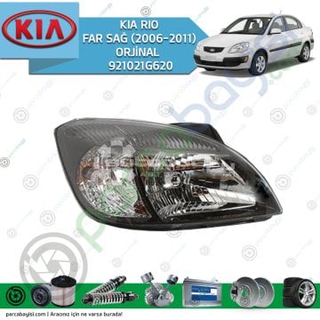 Kia Rio Far Sağ (2006-2011) Orjinal | 921021G620