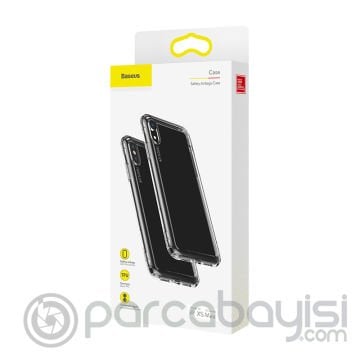 Baseus İphone Xs Max 6.5 Airbags Şeffaf Darbe Emici Slikon Kılıf